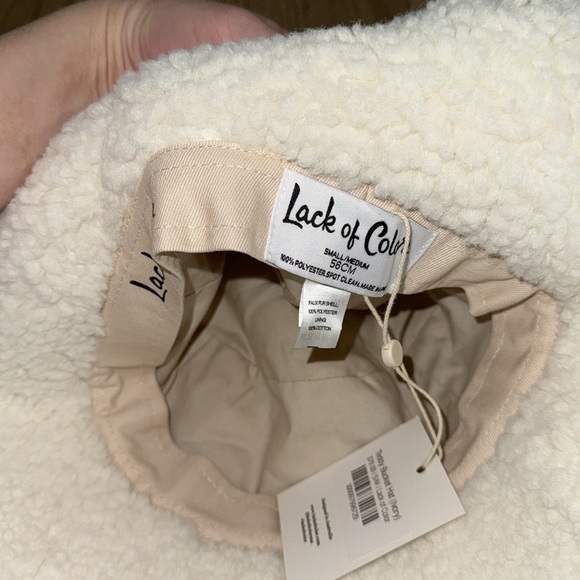 Lack of Color Teddy Sherpa bucket hat - Picture 6 of 8